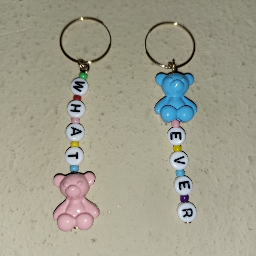 Gummy bear earrings